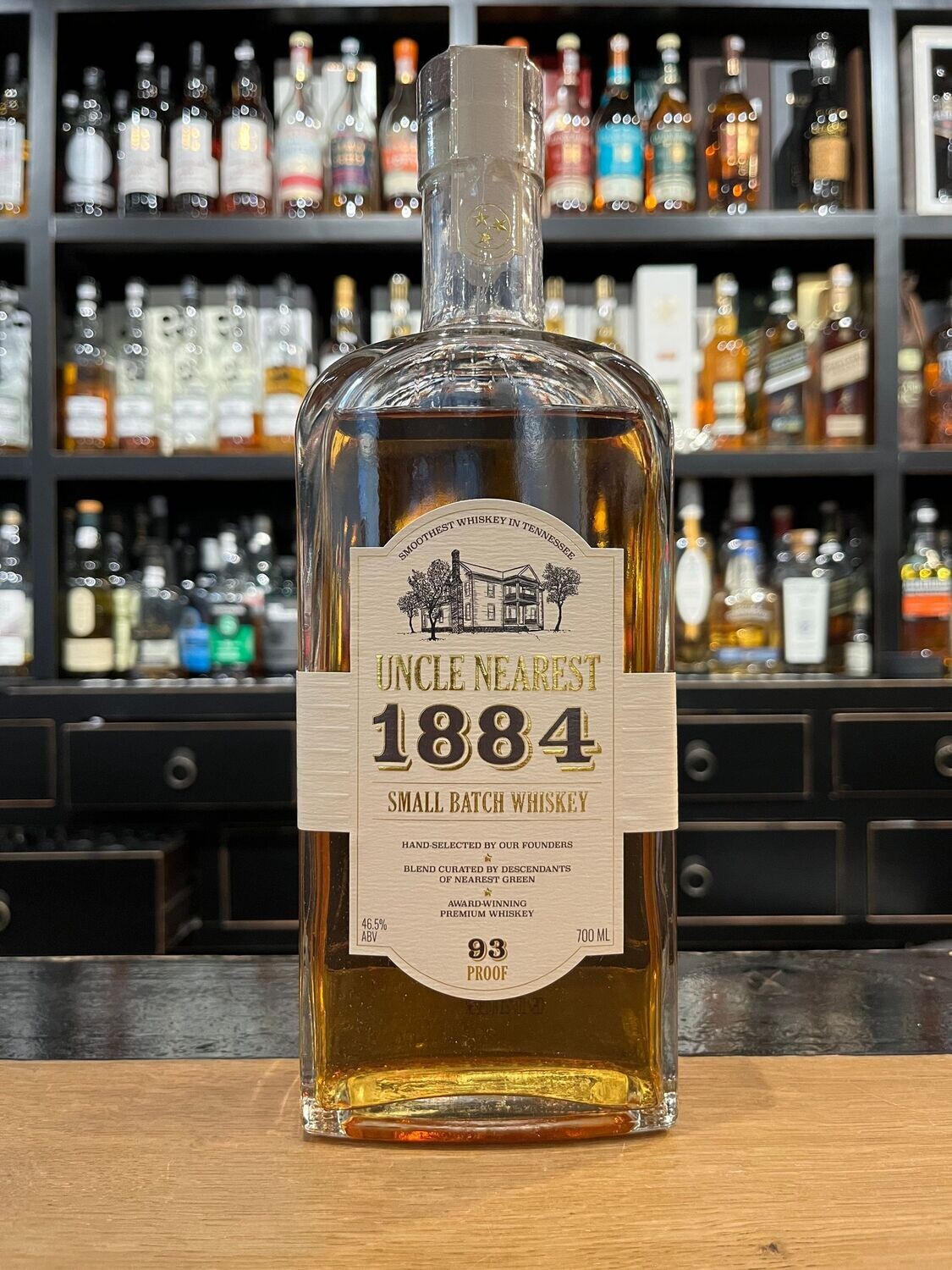 Uncle Nearest Bourbon 1884 Small Batch mit 0,7l und 46,5%