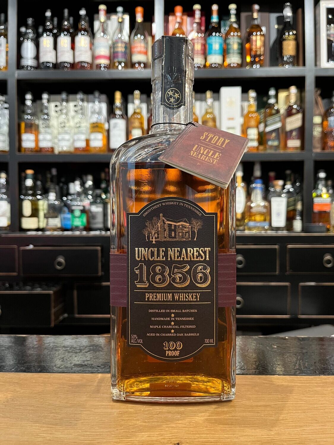 Uncle Nearest Bourbon 1856 Premium mit 0,7l und 50%