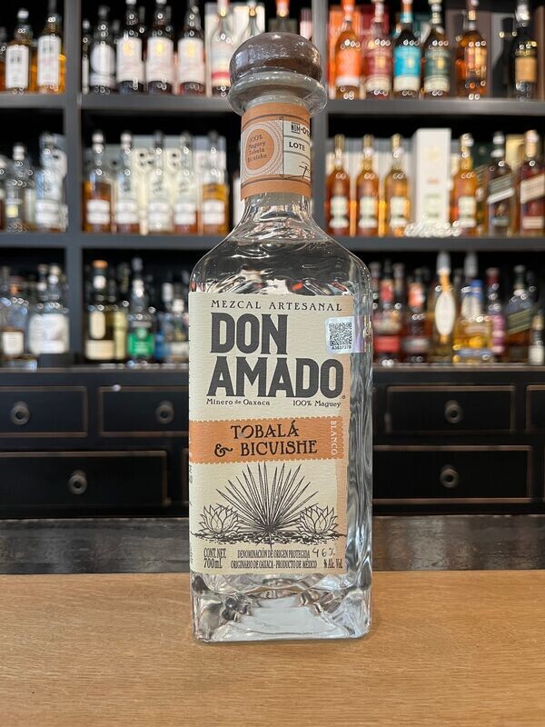 Mezcal Don Amado Ensamble Tobala & Bicuishe mit 0,7l und 46% Mezcal Don Amado Ensamble Tobala & Bicuishe mit 0,7l und 46%