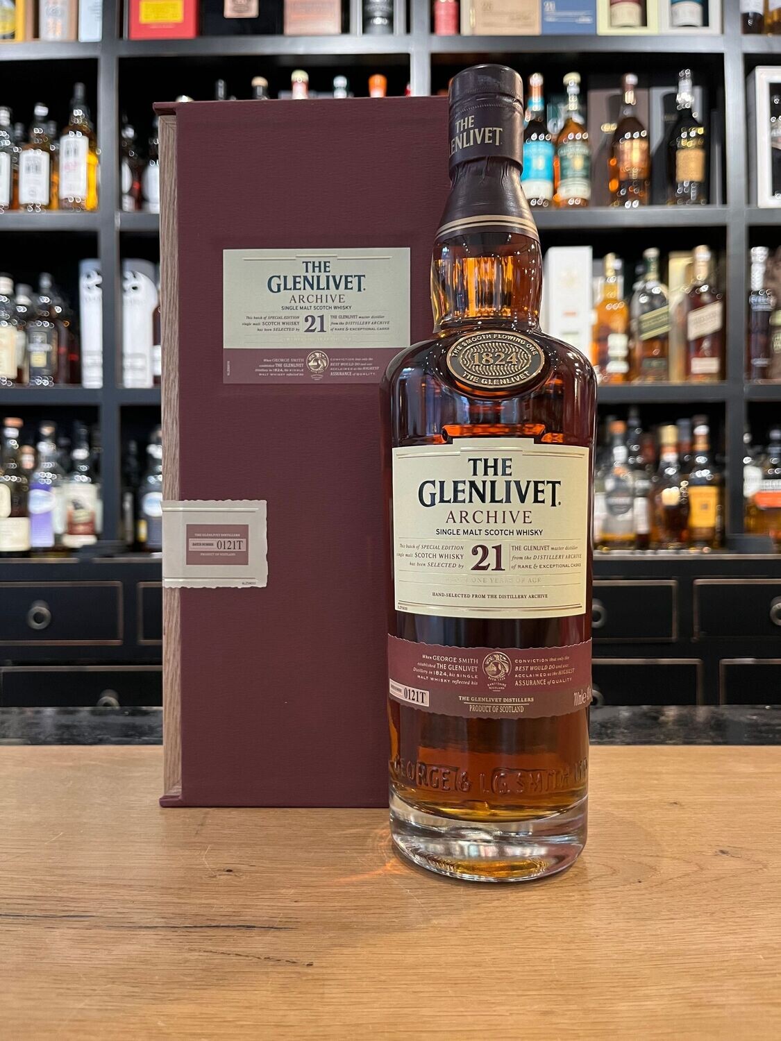 Glenlivet Archive 21 Jahre Alte Version mit 0,7 und 43%