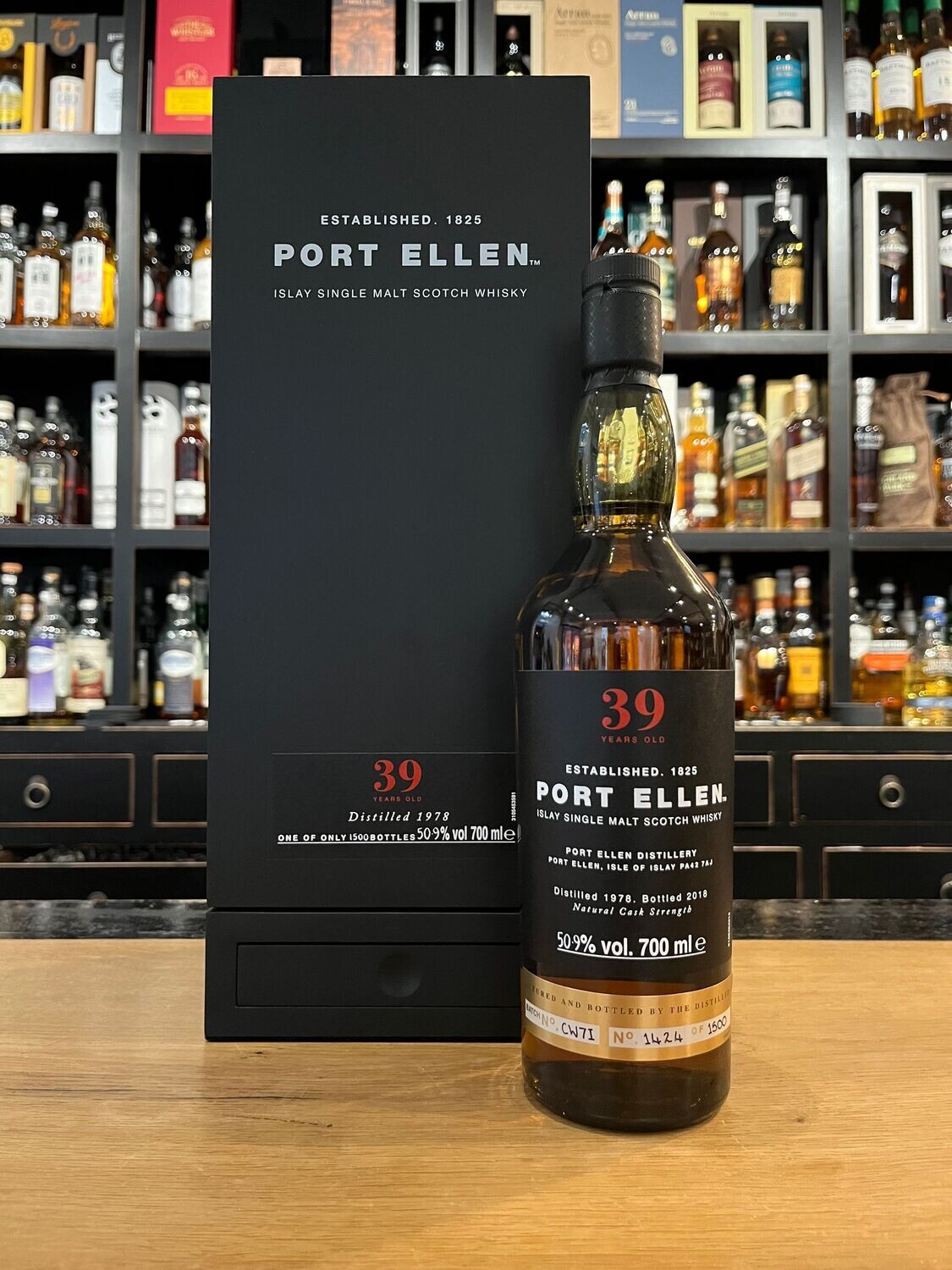 Port Ellen 39 Jahre Untold Stories 1979/2018 mit 0,7L und 50,9%