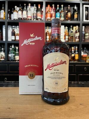 Ron Matusalem 15 Jahre Gran Reserva Solera mit 0,7L und 40% Ron Matusalem 15 Jahre Gran Reserva Solera mit 0,7L und 40%