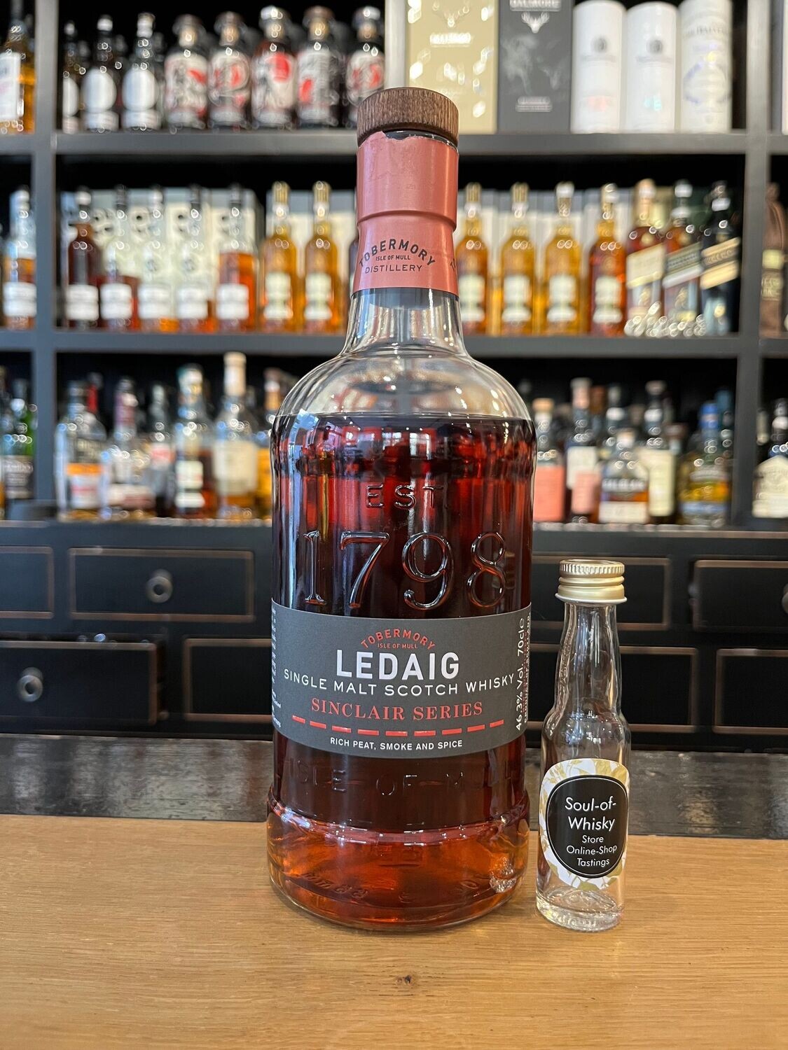 Ledaig Sinclair Series Sample​ mit 2cl​ und 46,3%