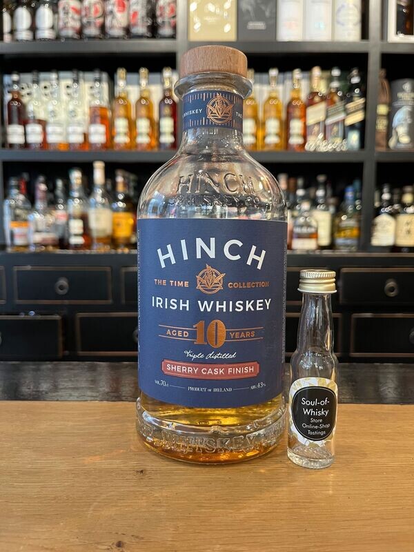 Hinch 10 Jahre Sherry Finish Sample mit 2cl und 43% Hinch 10 Jahre Sherry Finish Sample mit 2cl und 43%