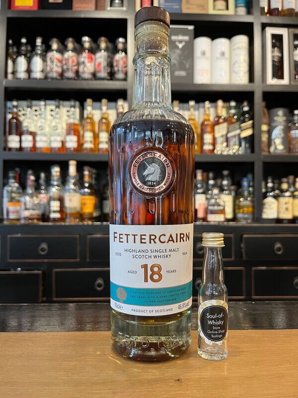 Fettercairn 18 Jahre Sample mit 2cl und 46,8%