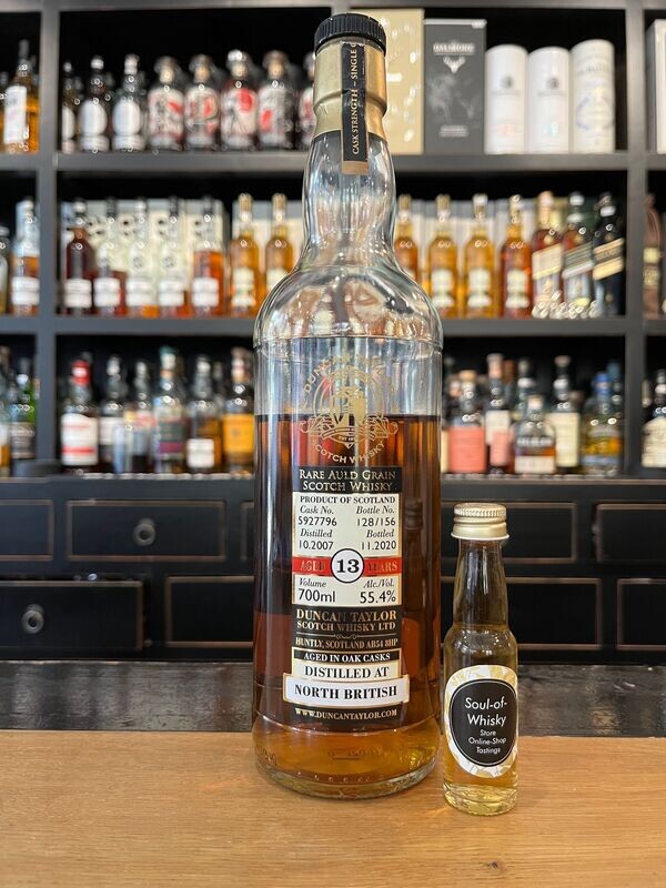 North British DT 13 Jahre Sample mit 2cl und 55,4% North British DT 13 Jahre Sample mit 2cl und 55,4%