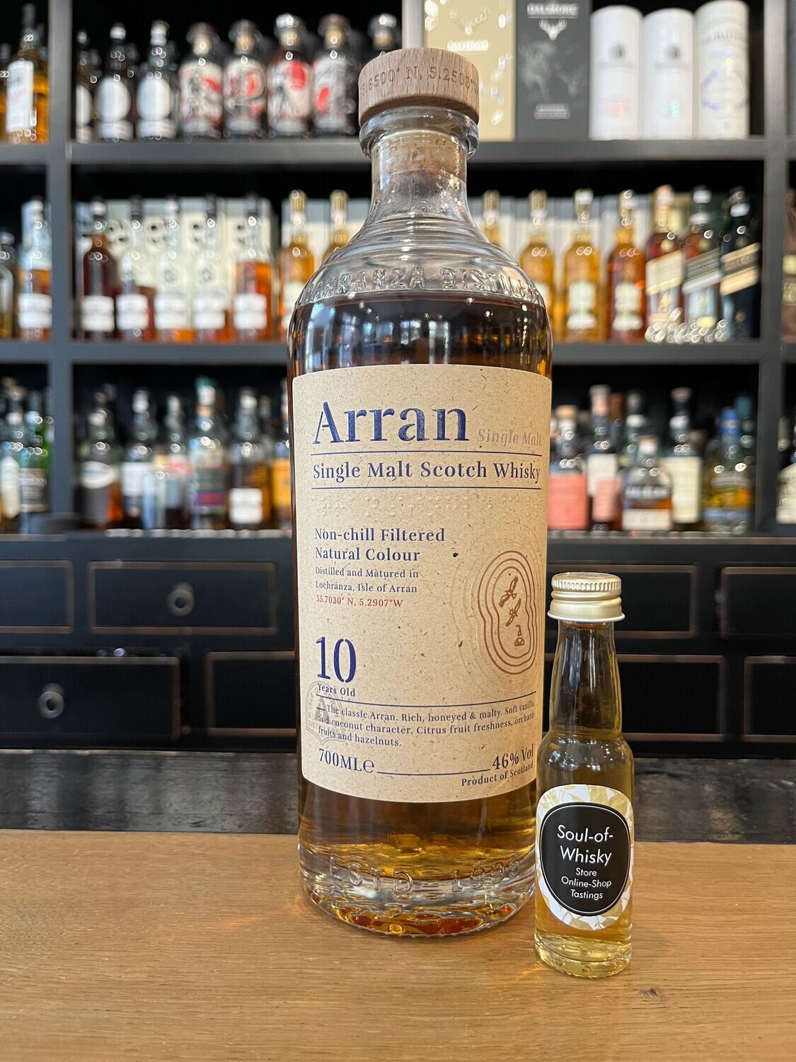 Arran 10 Jahre Sample mit 2cl und 46%