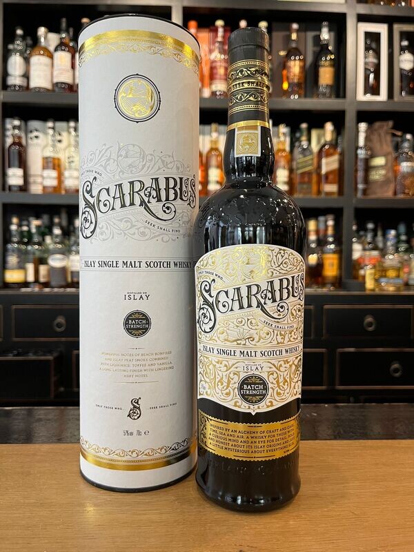 Scarabus Batch Strength Islay Single Malt mit 0,7l und 57% Scarabus Batch Strength Islay Single Malt mit 0,7l und 57%