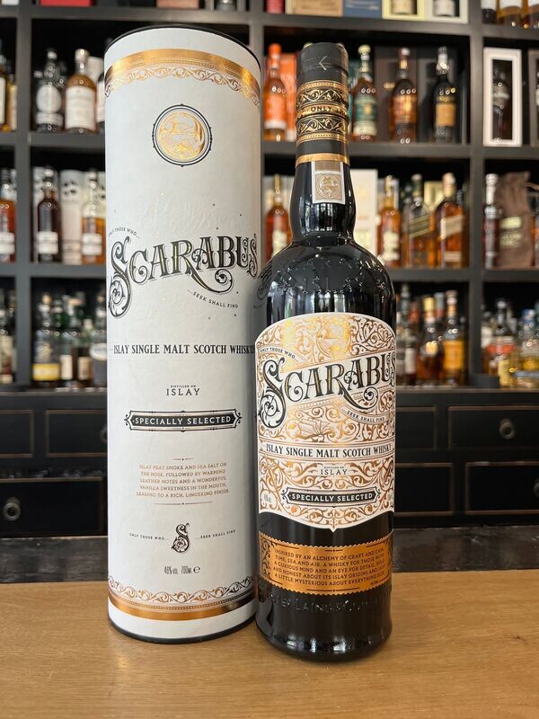 Scarabus 6 Jahre Islay Single Malt mit 0,7l und 46% Scarabus 6 Jahre Islay Single Malt mit 0,7l und 46%