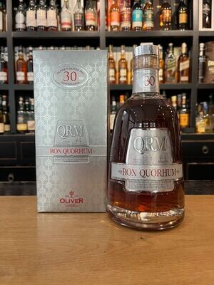 Ron Quorhum QRM 30 Jahre Solera mit 0,7l und 40% Ron Quorhum QRM 30 Jahre Solera mit 0,7l und 40%