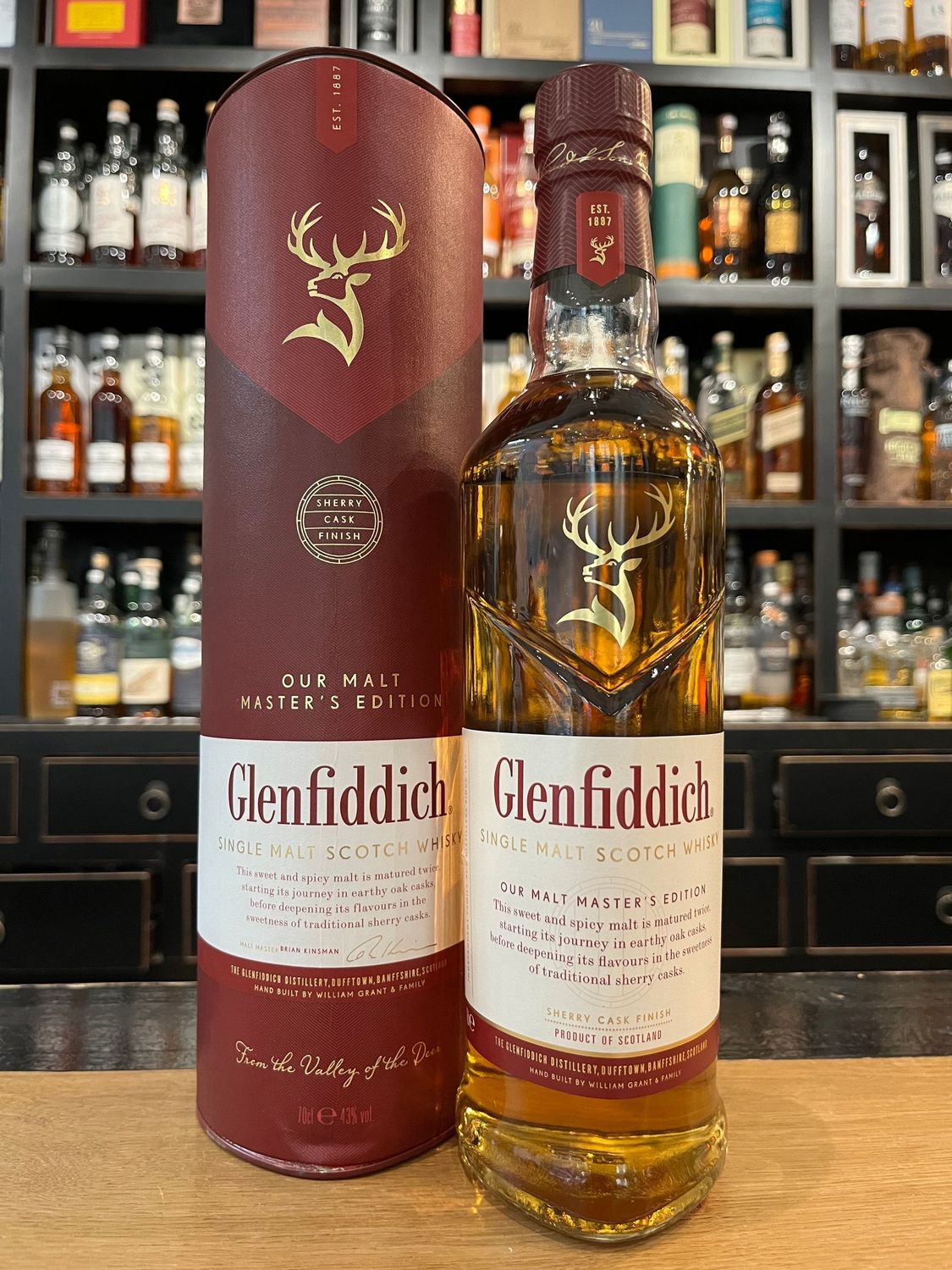 Glenfiddich Malt Master's mit 0,7l und 43%