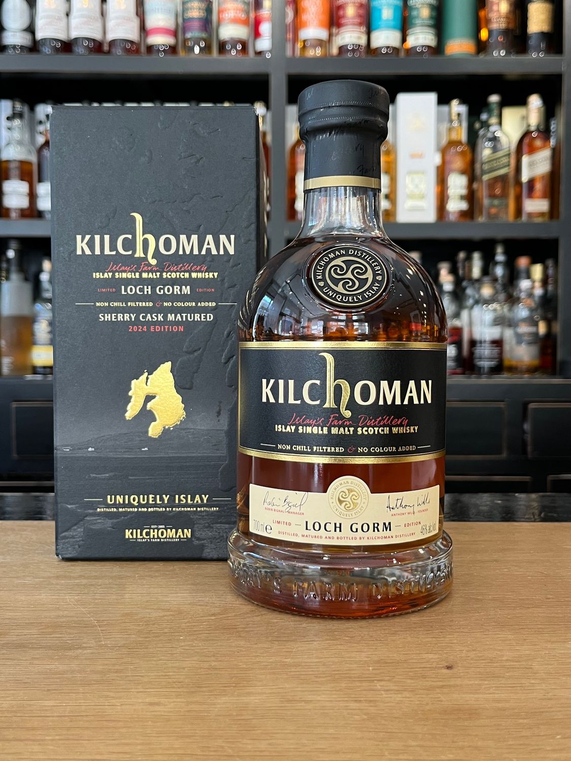 Kilchoman Loch Gorm 2024 mit 0,7 L und 46%