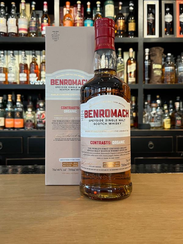 Benromach 8 Jahre Organic mit 0,7L und 46% Benromach 8 Jahre Organic mit 0,7L und 46%
