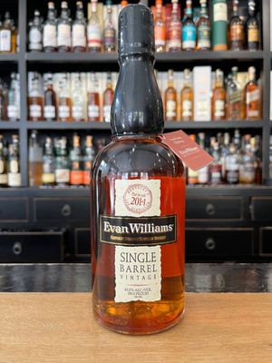 Evan Williams Single Barrel Bourbon mit 0,7l und 43,3% Evan Williams Single Barrel Bourbon mit 0,7l und 43,3%