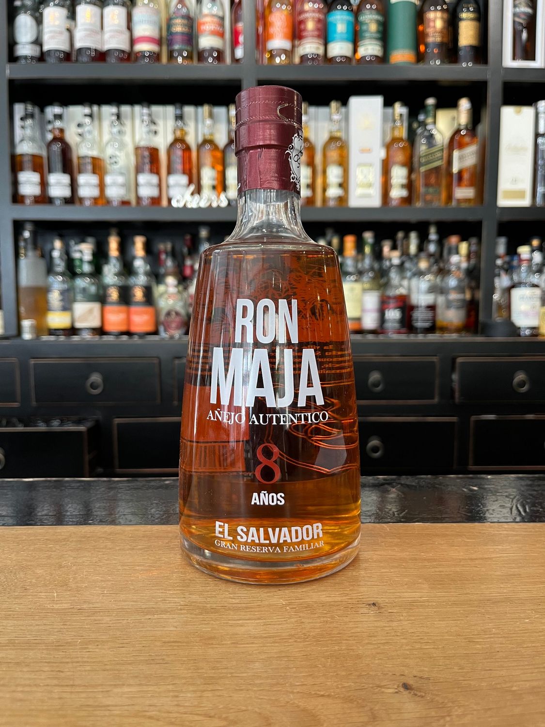 Ron Maja 8 Jahre mit 0,7l und 40%.