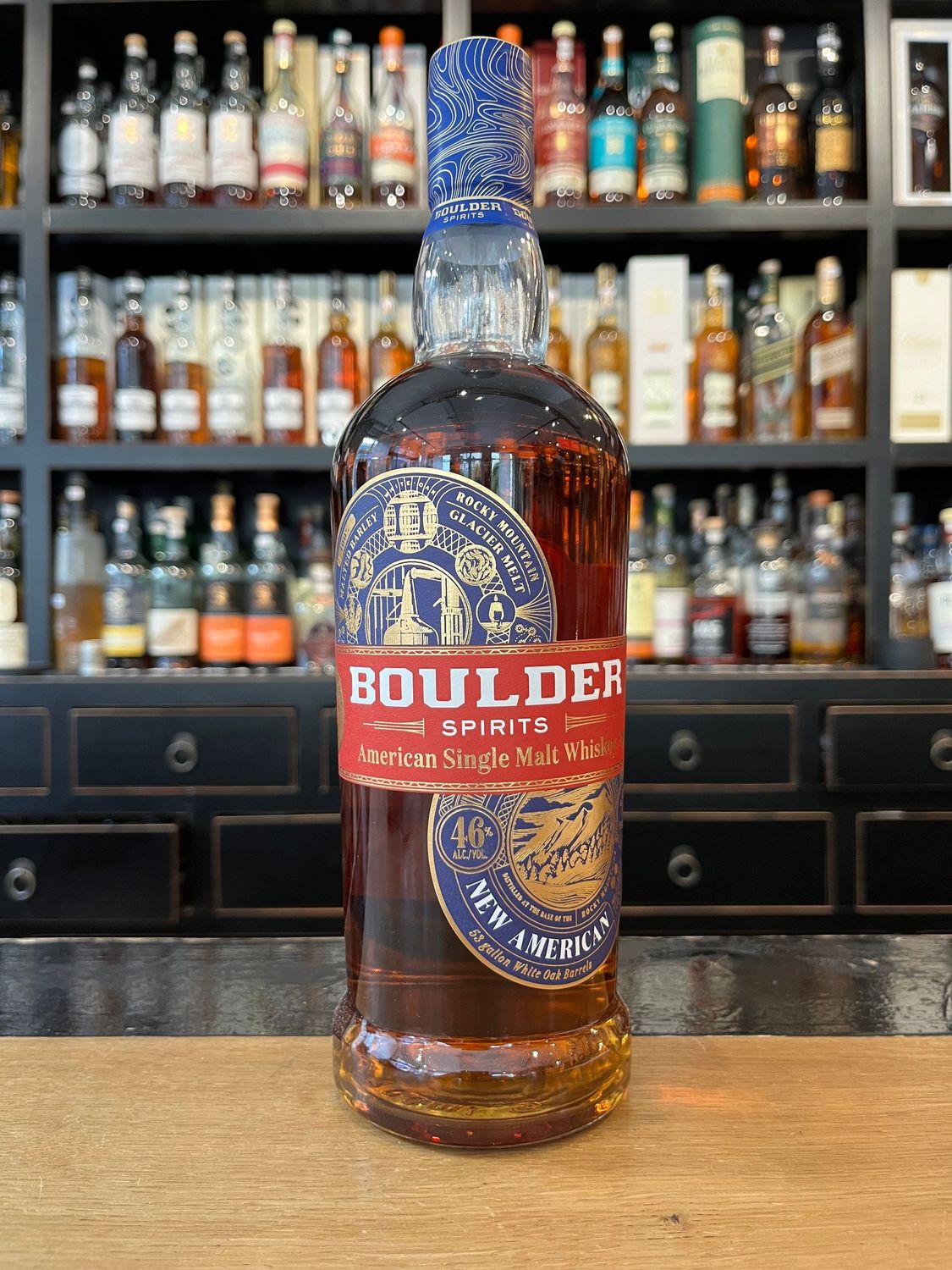 Boulder Spirits American Single Malt Whiskey mit 0,7l und 46%
