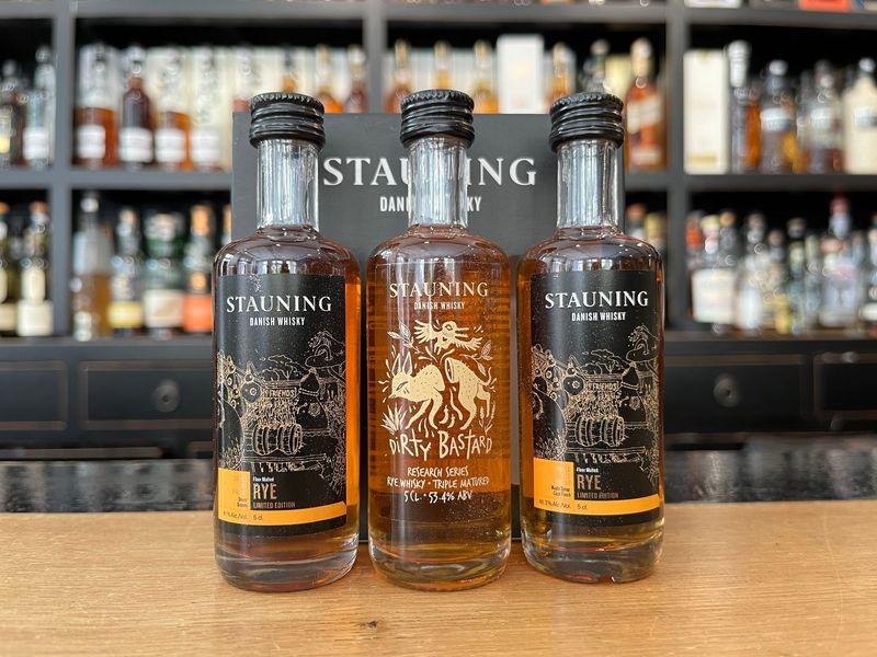 Stauning Starter Set # 2 mit 3 x 5cl und 41-53% Stauning Starter Set # 2 mit 3 x 5cl und 41-53%
