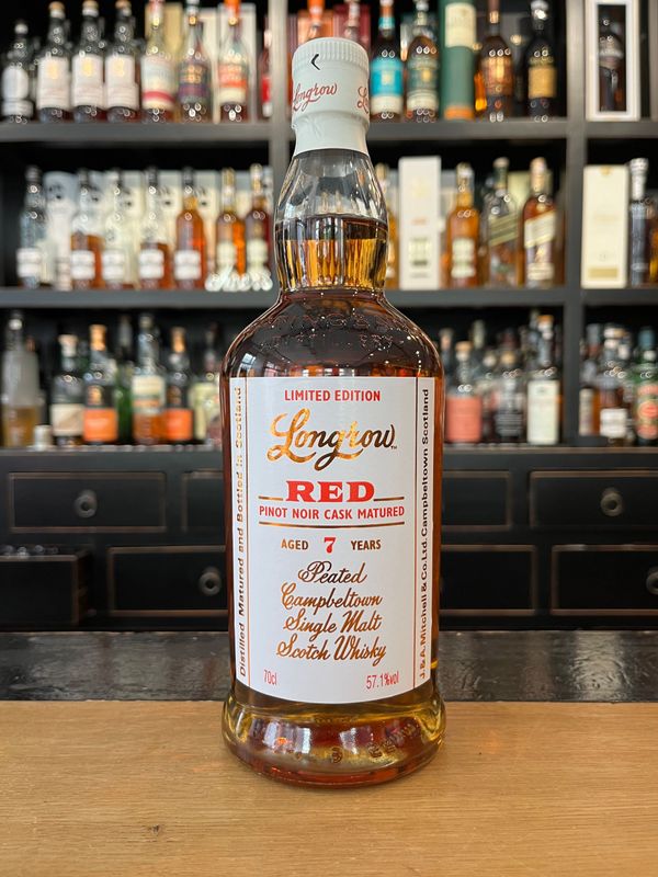 Longrow Red 7 Jahre mit 0,7 und 57,1%