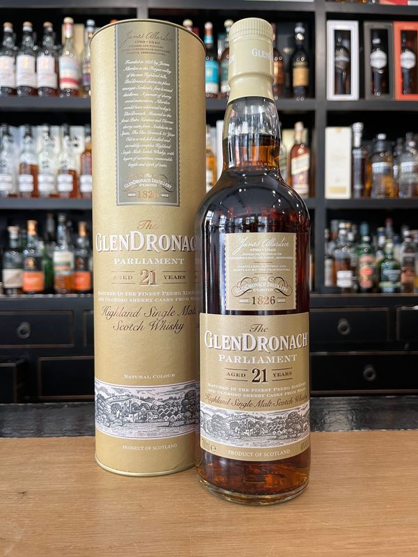 Glendronach 21 Jahre mit 0,7 L und 48% Glendronach 21 Jahre mit 0,7 L und 48%