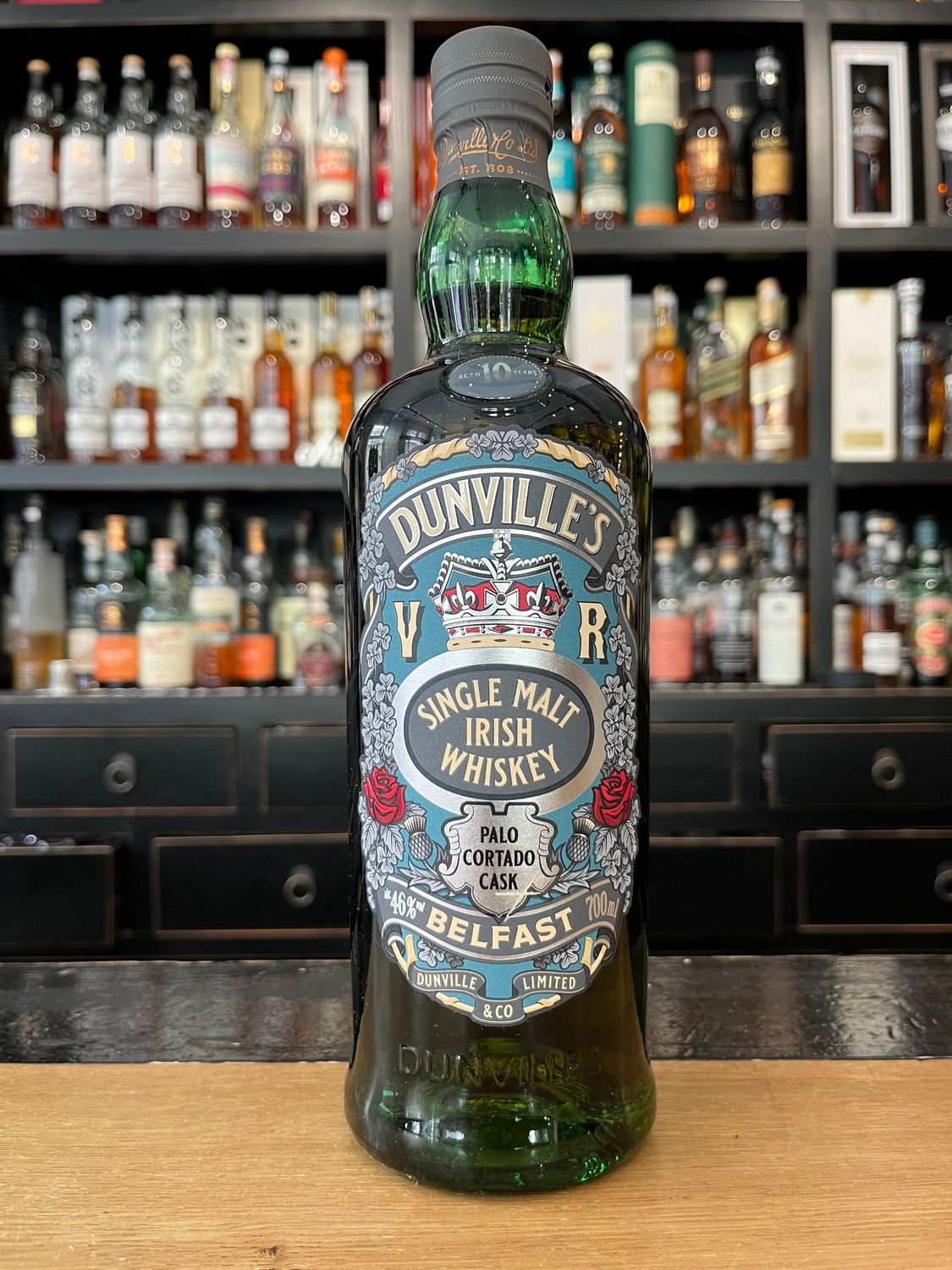 Dunville's 10 Jahre Palo Cortado Finish mit 0,7l und 46%