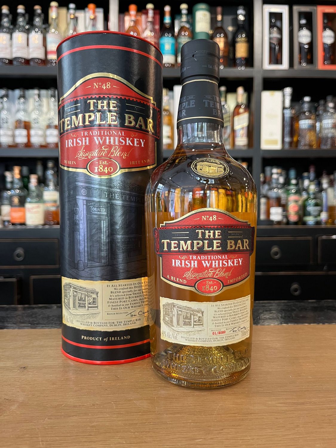 The Temple Bar Signature Blend mit 0,7l und 40% 