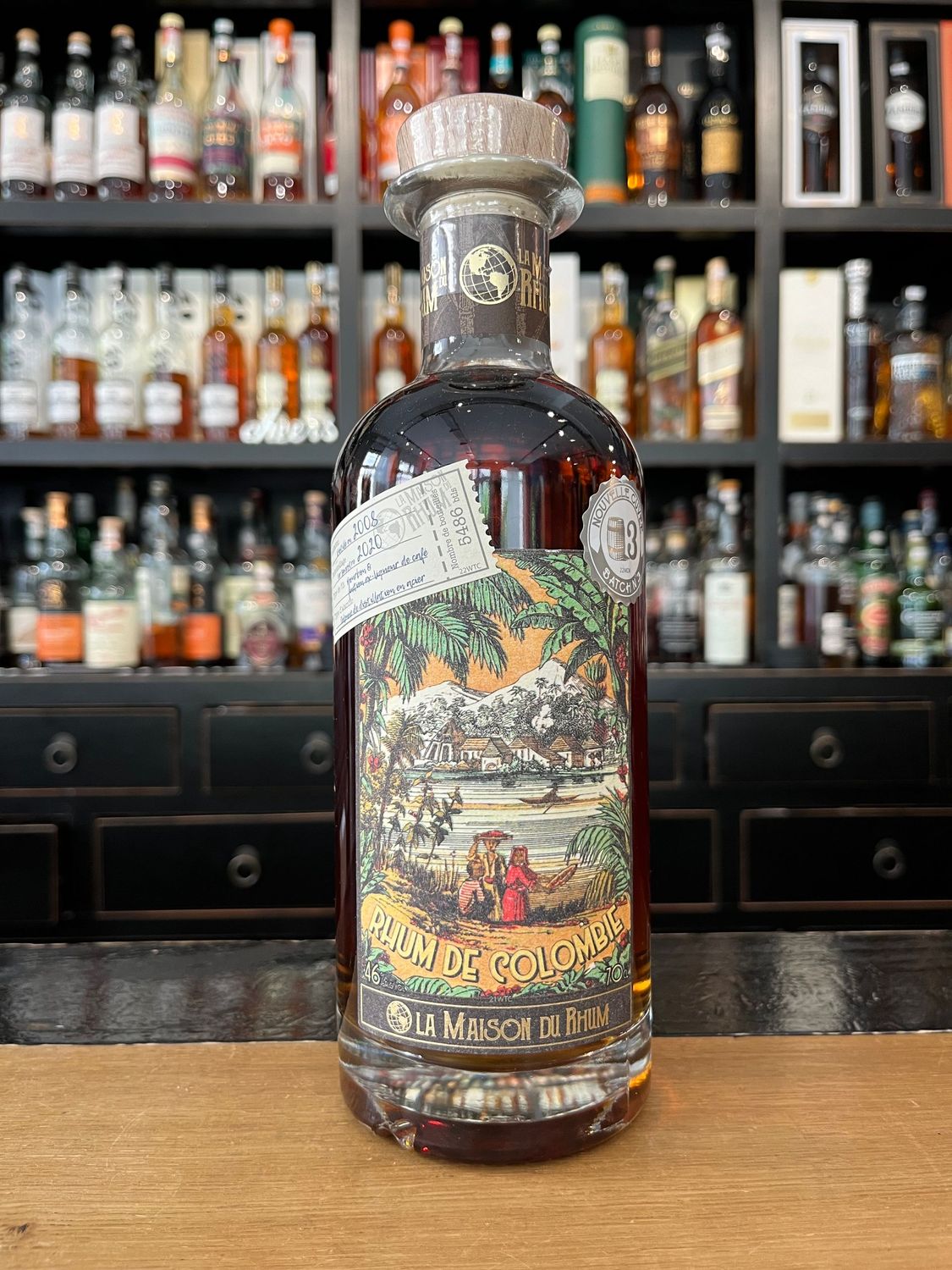 La Maison du Rhum Colombie 12 Jahre Batch 3 mit 0,7L und 46%