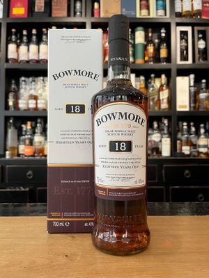 Bowmore 18 Jahre mit 0,7 L und 43%