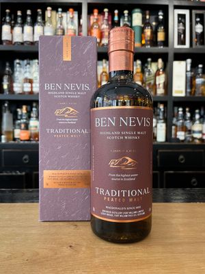 Ben Nevis Traditional Peated mit 0,7L und 46% Ben Nevis Traditional Peated mit 0,7L und 46%