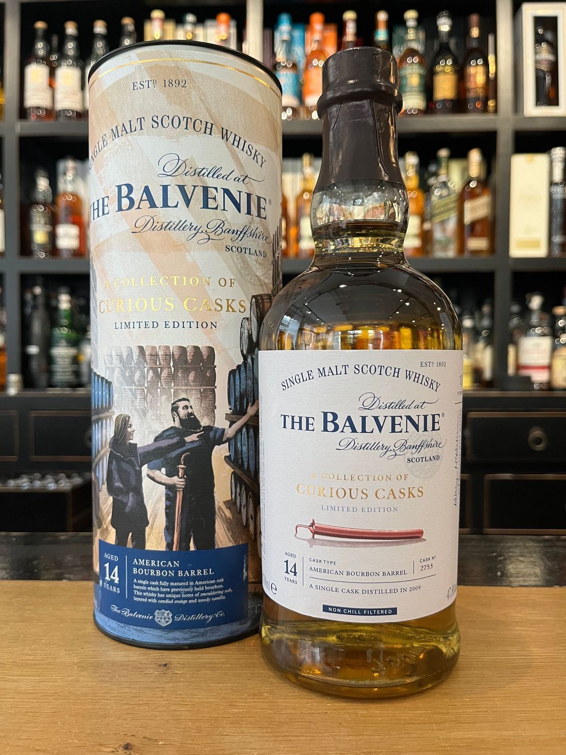 Balvenie 14 Jahre Curious Casks Limited Edition mit 0,7L und 47,8%