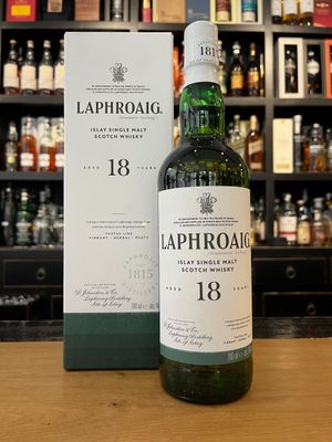 Laphroaig 18 Jahre mit 0,7L und 48% Laphroaig 18 Jahre mit 0,7L und 48%