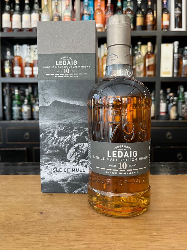 Ledaig 10 Jahre mit 0,7 L und 46,3% Ledaig 10 Jahre mit 0,7 L und 46,3%