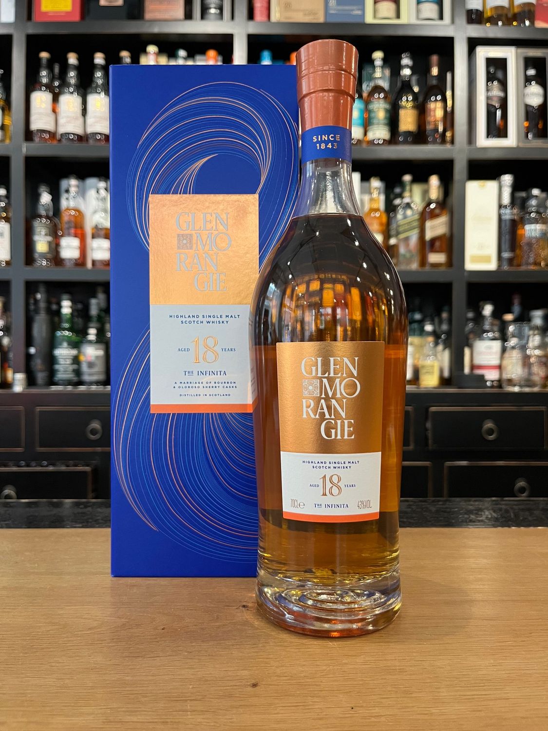 Glenmorangie 18 Jahre The Infinita mit 0,7L und 43%