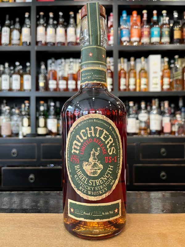 Michter's Straight Rye Barrel Strength 2024 mit 0,7L und 55,5% Michter's Straight Rye Barrel Strength 2024 mit 0,7L und 55,5%