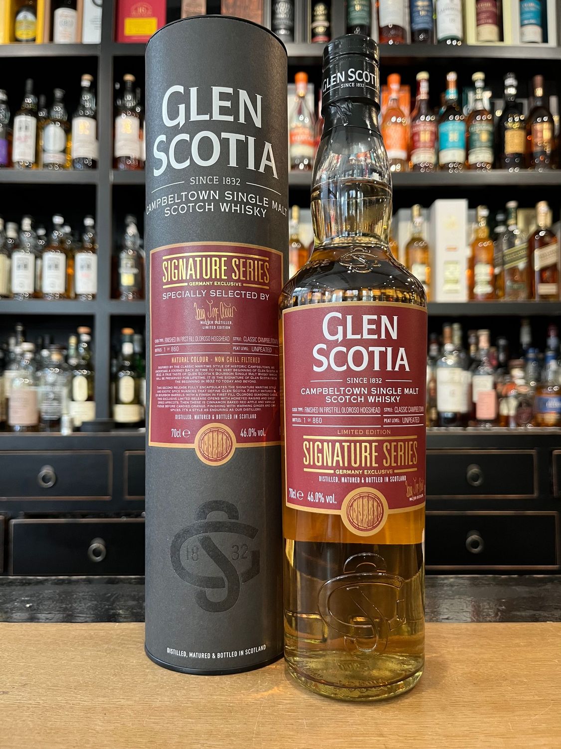 Glen Scotia Signature Series No. 2 mit 0,7L und 46%