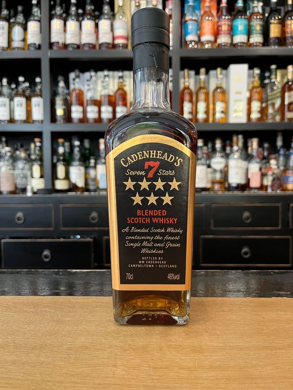 Cadenhead's 7 Stars Sherry Hogshead mit 0,7L und 46% Cadenhead's 7 Stars Sherry Hogshead mit 0,7L und 46%
