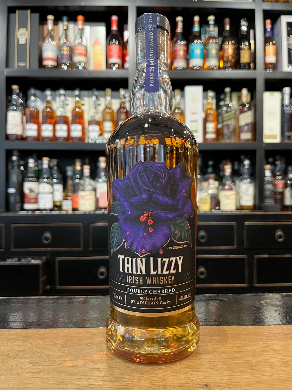 Thin Lizzy Irish Whiskey mit 0,7L und 40%