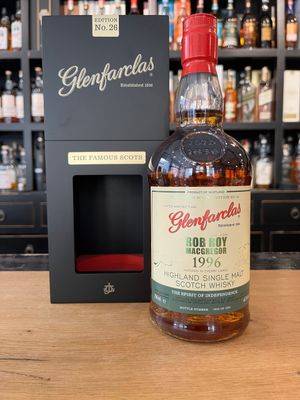 Glenfarclas 28 Jahre Edition No.26 Rob Roy 1996/2024 mit 0,7 L und 46% Glenfarclas 28 Jahre Edition No.26 Rob Roy 1996/2024 mit 0,7 L und 46%