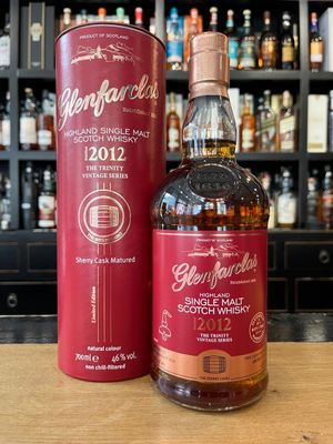 Glenfarclas 12 Jahre 2012/2024 Sherry Casks Trinity Vintage Limited Edition No. 1 mit 0,7L und 46% Glenfarclas 12 Jahre 2012/2024 Sherry Casks Trinity Vintage Limited Edition No. 1 mit 0,7L und 46%