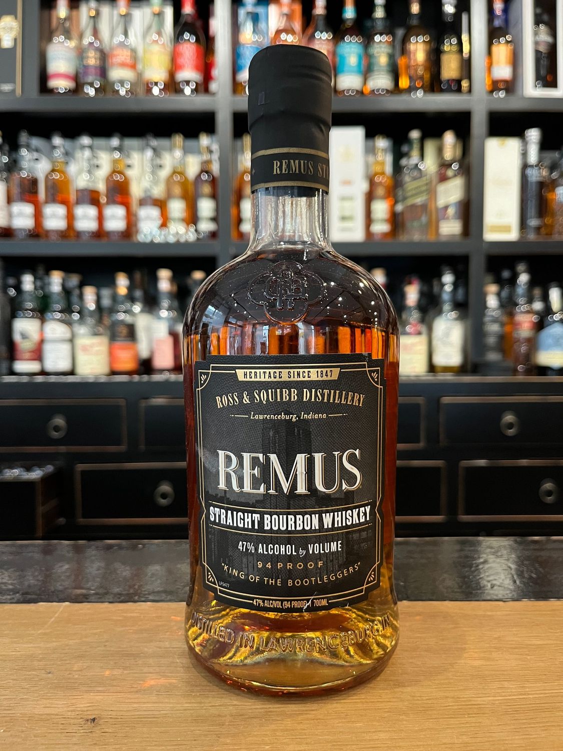 Remus Straight Bourbon mit 0,7L und 50%