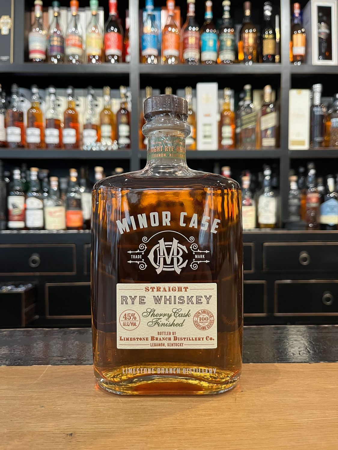 Minor Case Straight Rye  mit 0,7L und 45%