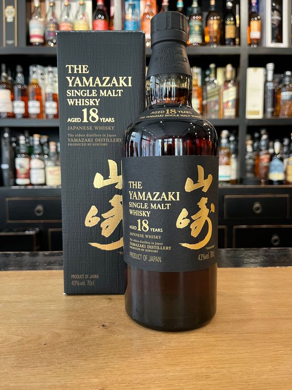 Yamazaki 18 Jahre mit 0,7 L und 43% Yamazaki 18 Jahre mit 0,7 L und 43%