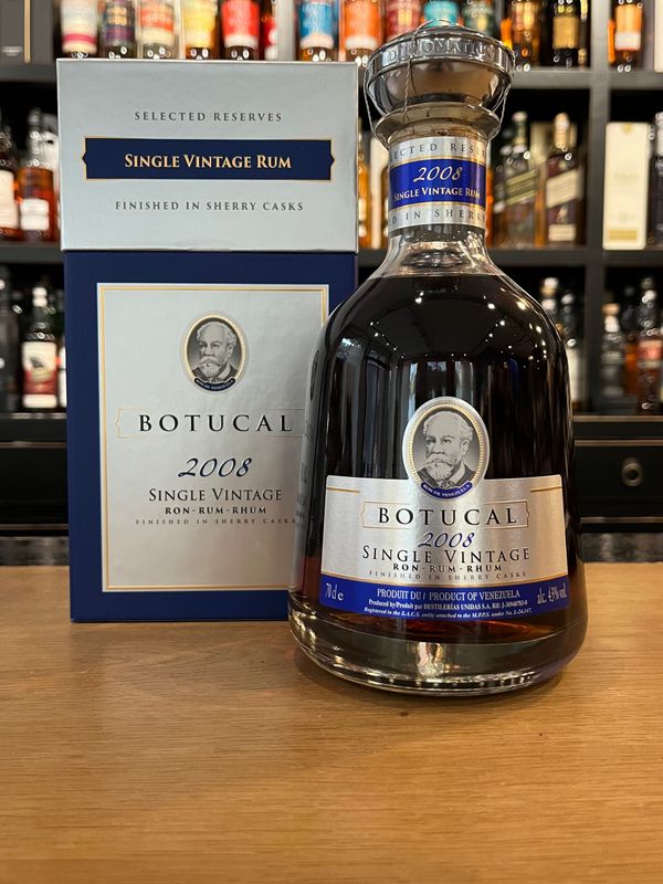 Botucal Single Vintage Rum 2008 mit 0,7L und 43% Botucal Single Vintage Rum 2008 mit 0,7L und 43%