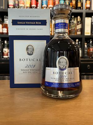 Botucal Single Vintage Rum 2008 mit 0,7L und 43%