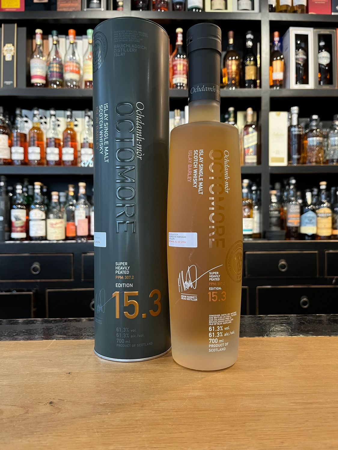 Octomore 15.3 Bruichladdich mit 0,7L und 61,3%