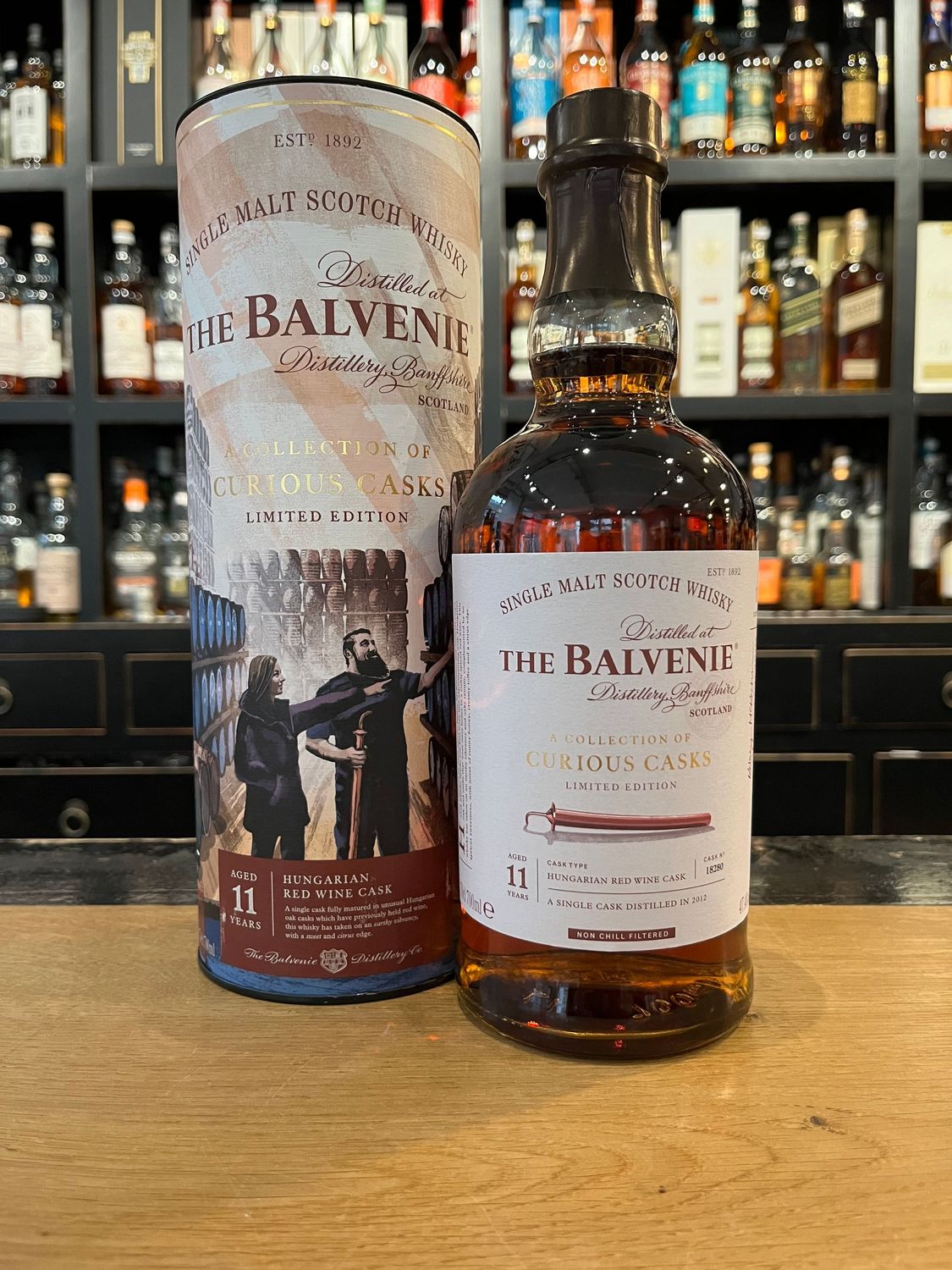 Balvenie 11 Jahre Red Wine Cask only for UK mit 0,7L und 47,4%