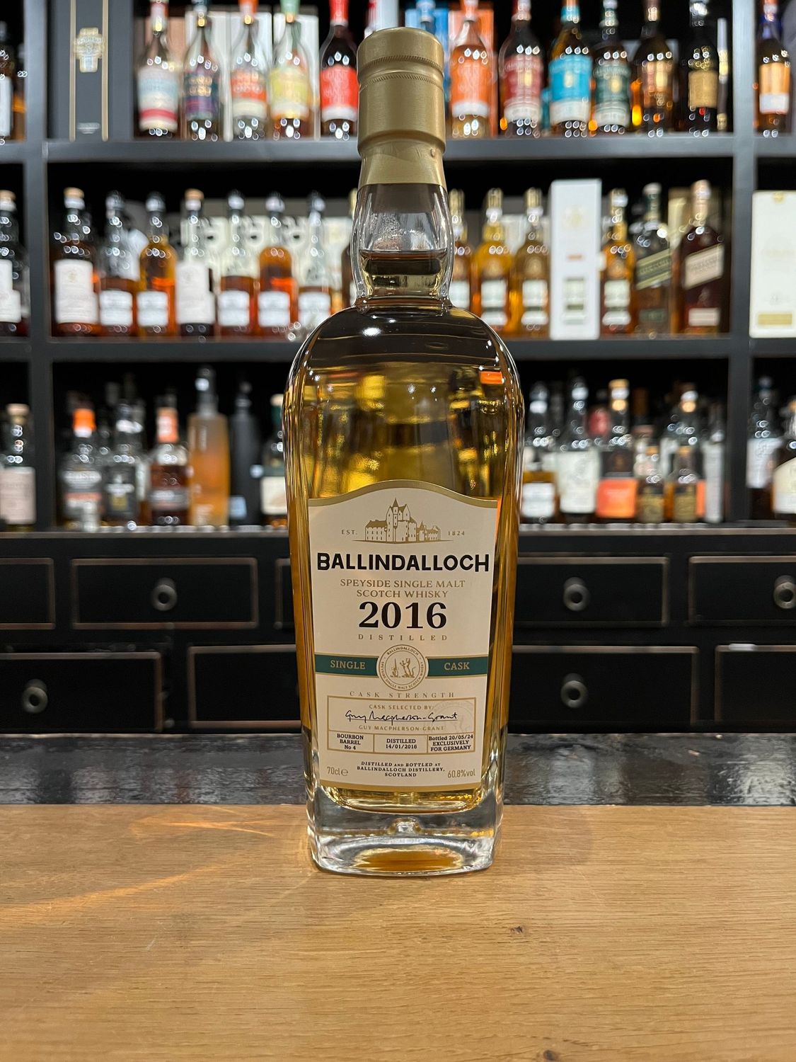 Ballindalloch 8 Jahre Only for Germany Bourbon Cask #4
