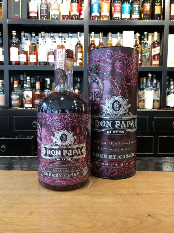 Don Papa Sherry Cask Rum mit 0,7L und 45% Don Papa Sherry Cask Rum mit 0,7L und 45%