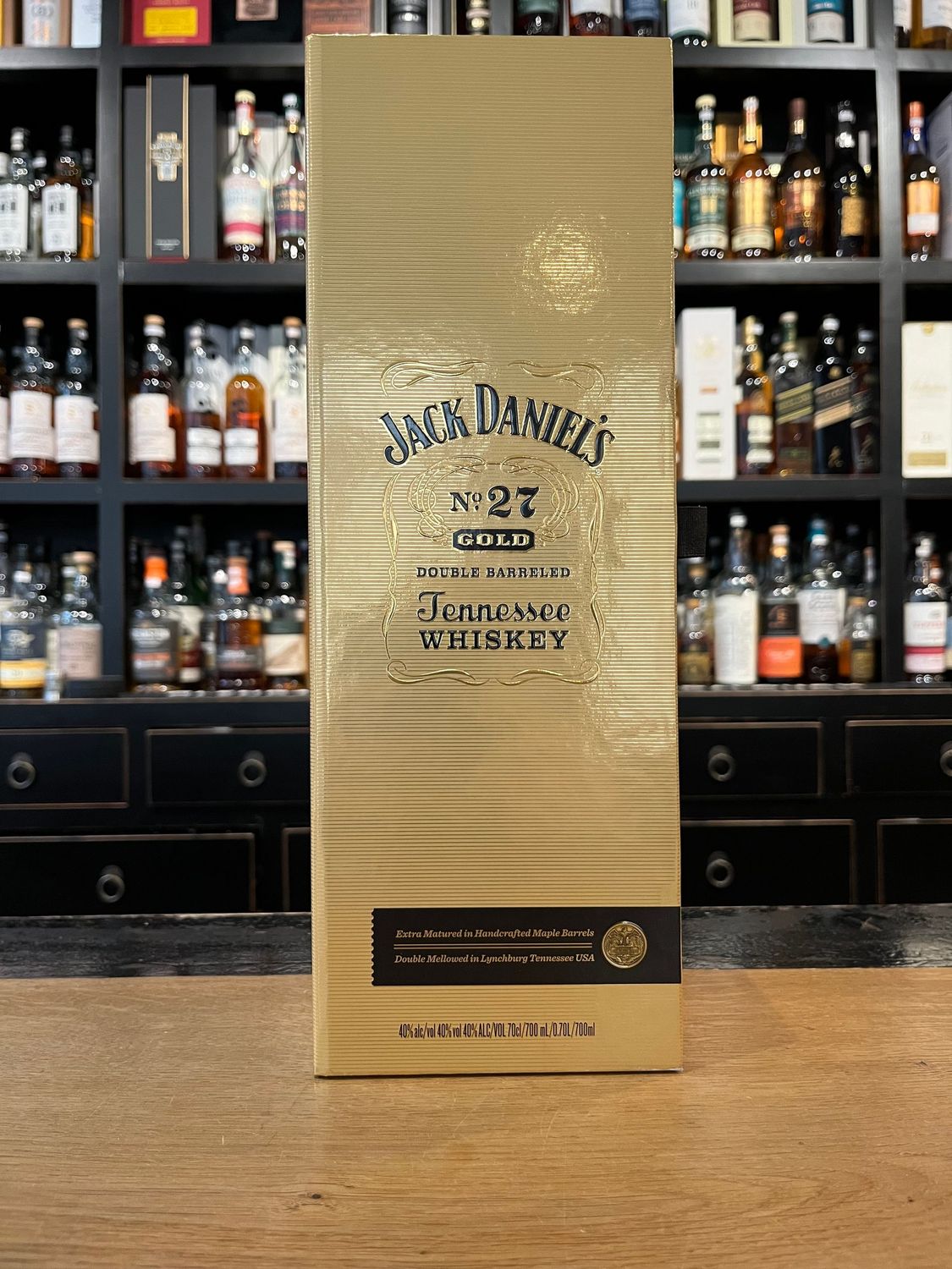 Jack Daniel's No. 27 Gold mit 0,7L und 40%