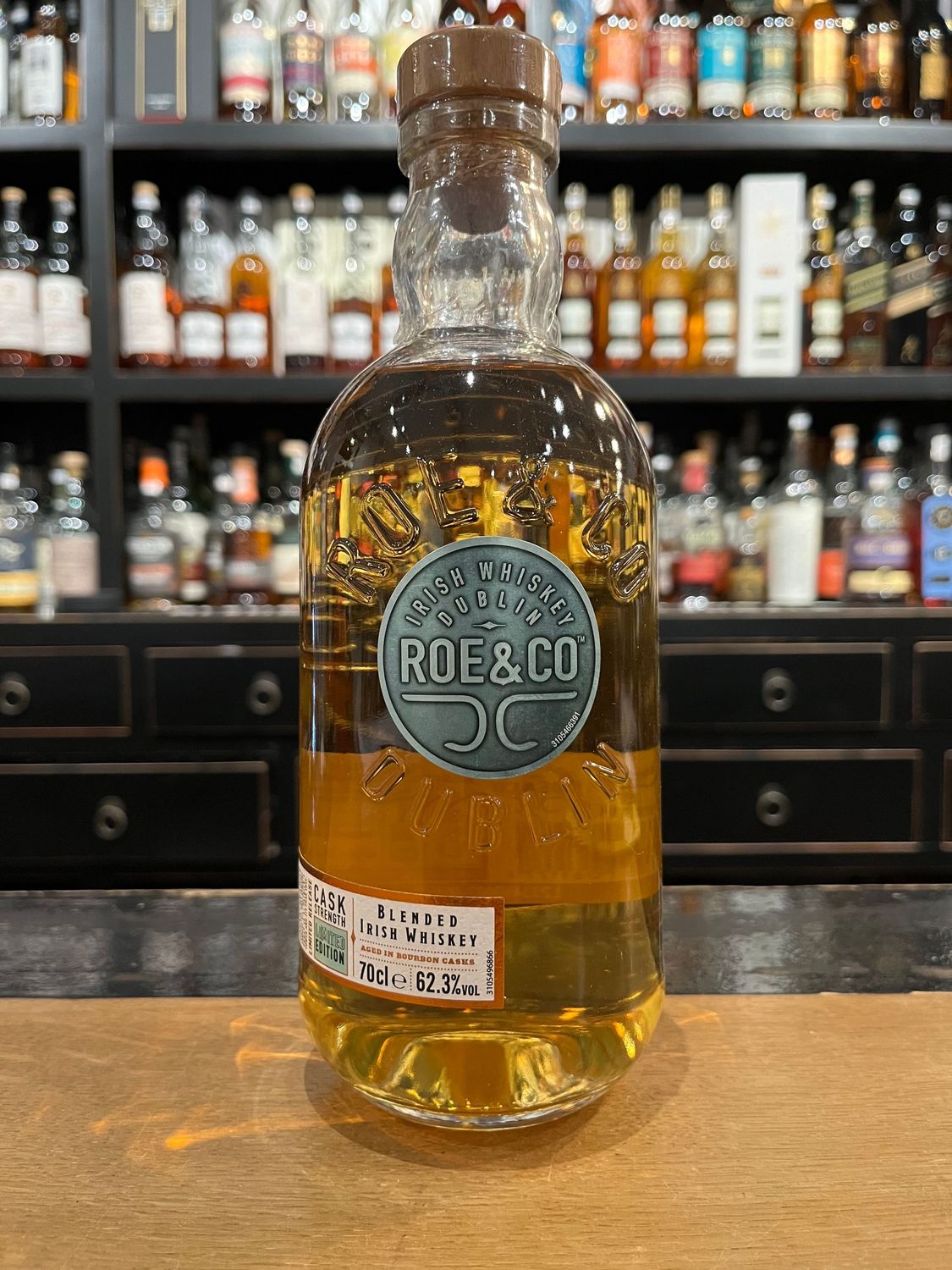 Roe & Co Cask Strength Limited Edition Bourbon Cask mit 0,7L und 62,3%