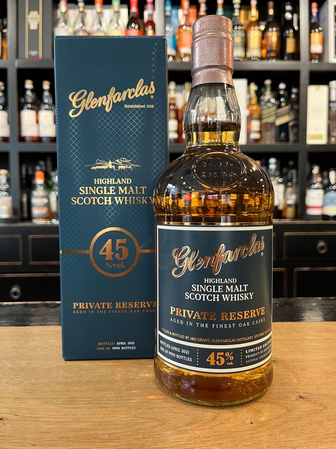 Glenfarclas Private Reserve 2021 mit 0,7L und 45%